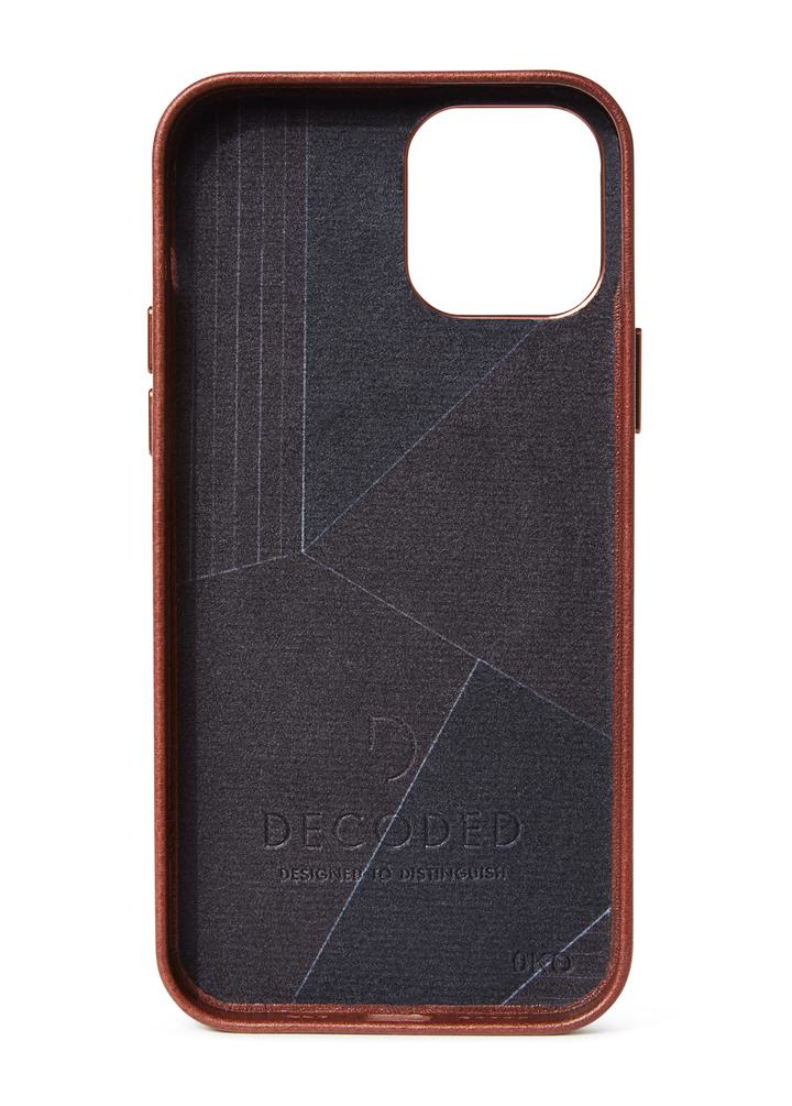 Tas DECODED Back Cover Brown - iPhone 12 Pro Max MagSafe
