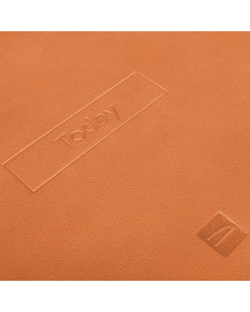 Laptopsleeve Tucano 15,6-16" Leder Oranje