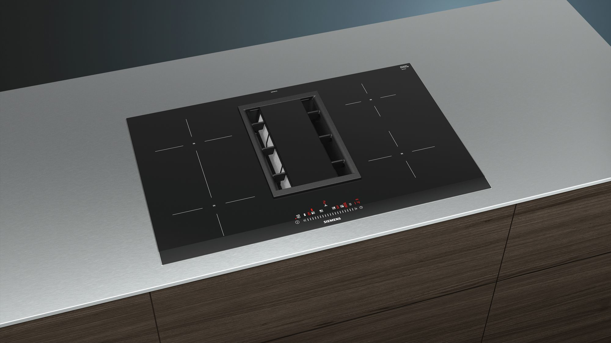 Siemens iQ500 ED875FS11E plaque Noir Intégré Plaque avec zone à induction 4 zone(s)