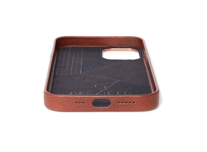 Tas DECODED Back Cover Brown - iPhone 12 Pro Max MagSafe