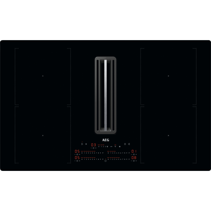 AEG CDE84751CB Noir Intégré 78 cm Plaque avec zone à induction 4 zone(s)