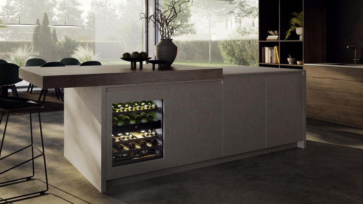 Liebherr UWpri 3662 Vinidor Selection Thermo-elektrische wijnkoeler Onderbouw Zwart 32 fles(sen)