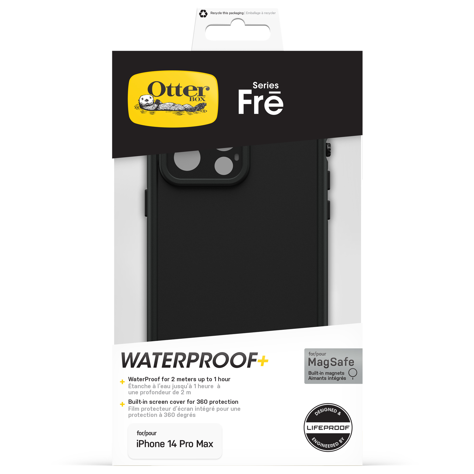 Otterbox LifeProof Fre iPhone 14 Pro Max Black