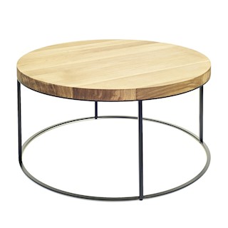 Rad Koffietafel Oak Naturel
