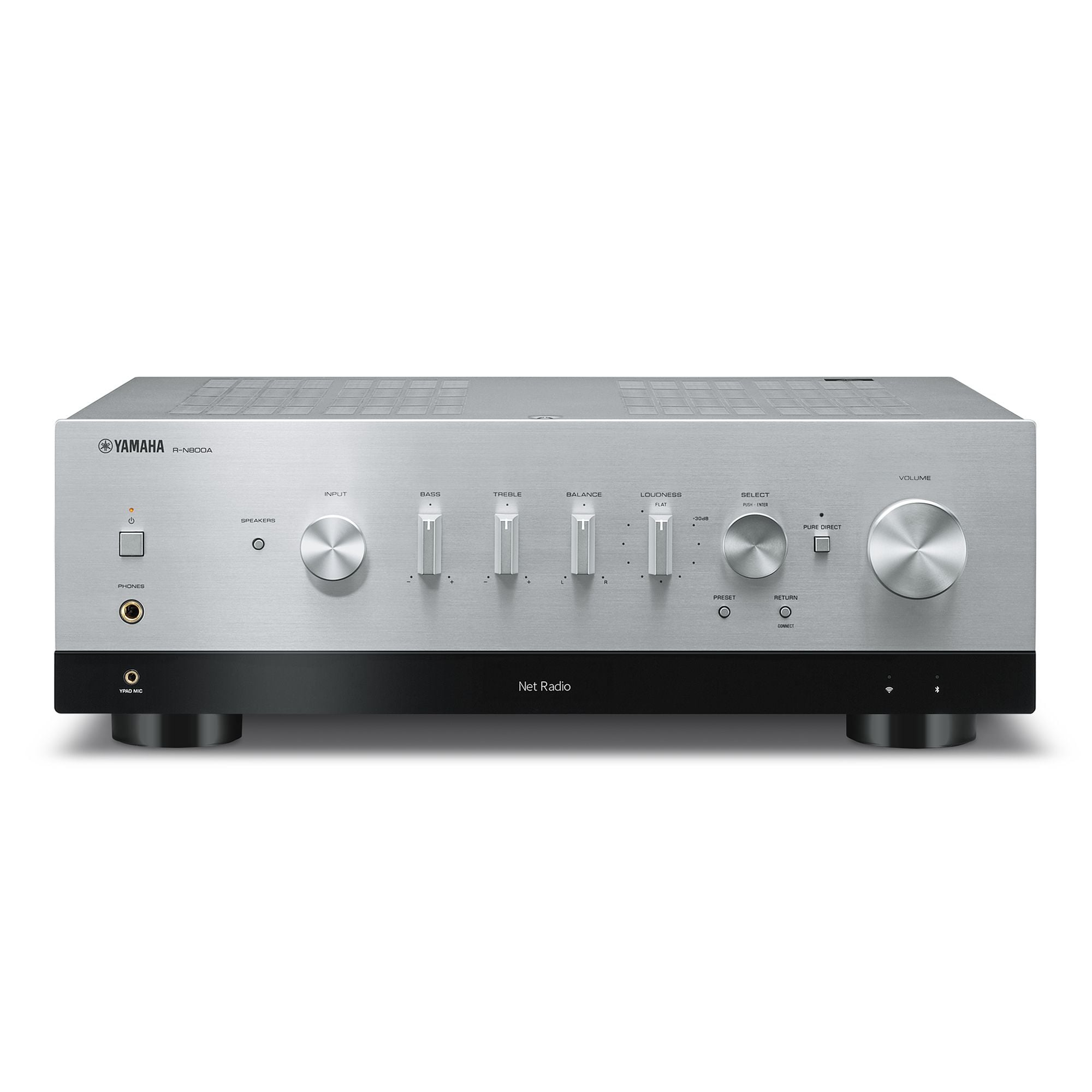 Receiver YAMAHA R-N800A zilver