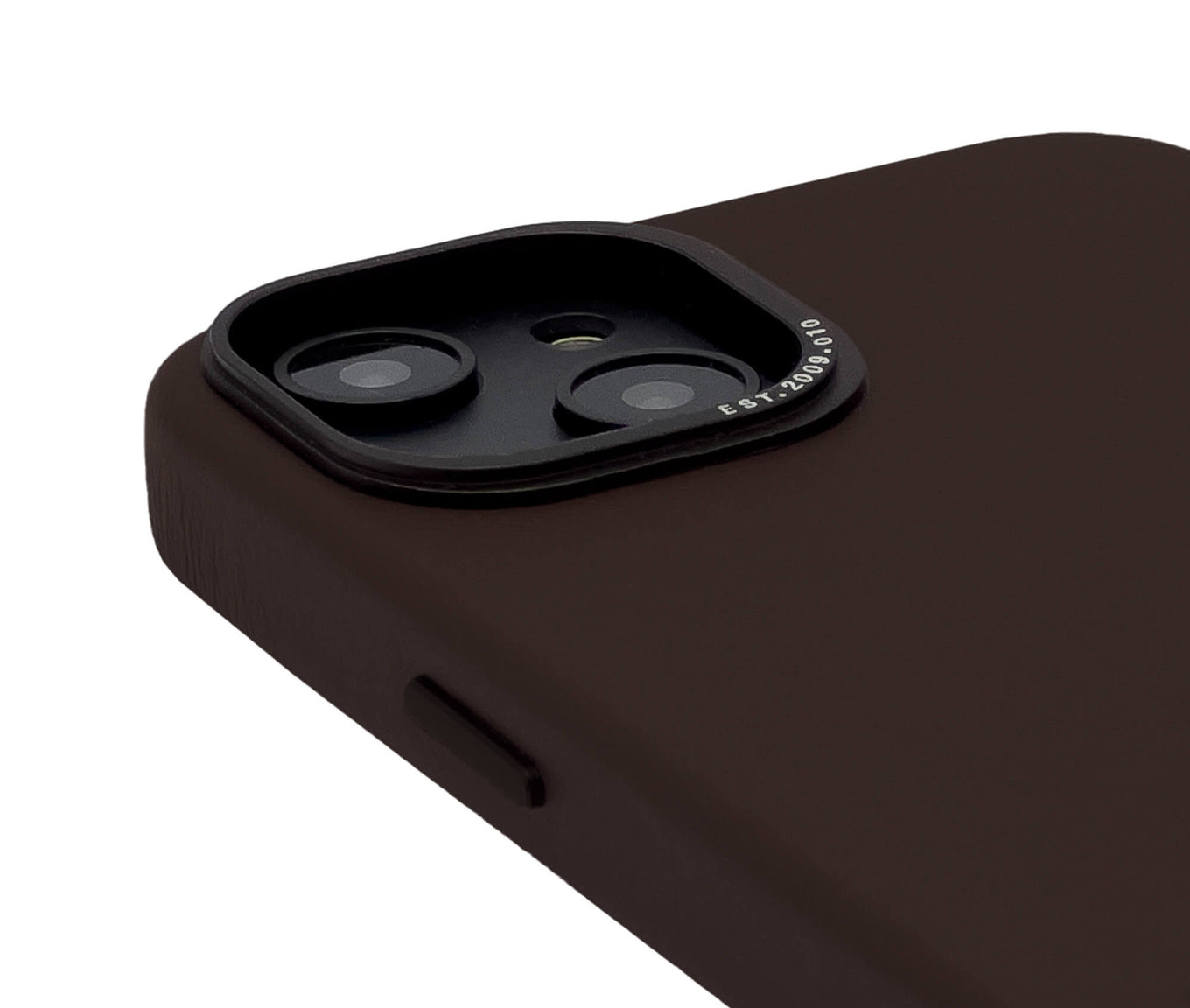 Tas DECODED Leather Backcover iPhone 14 Plus Brown