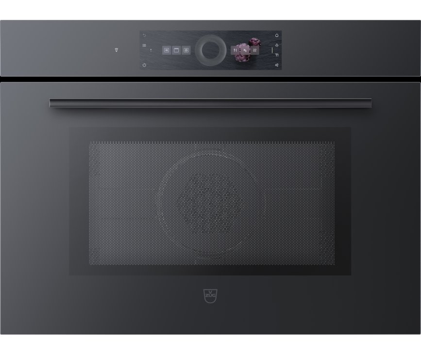 CombiMiwell VZUG V4000 45, Zwart spiegelglas, 45cm