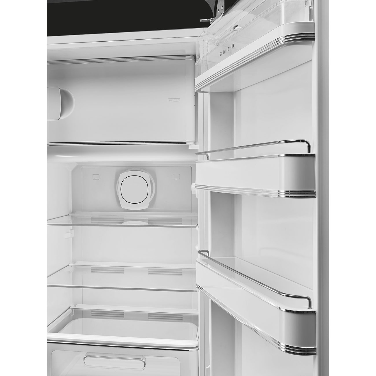 Koelkast SMEG FAB28RBL6 50's Style / C / 244L+26L / 153cm / zwart