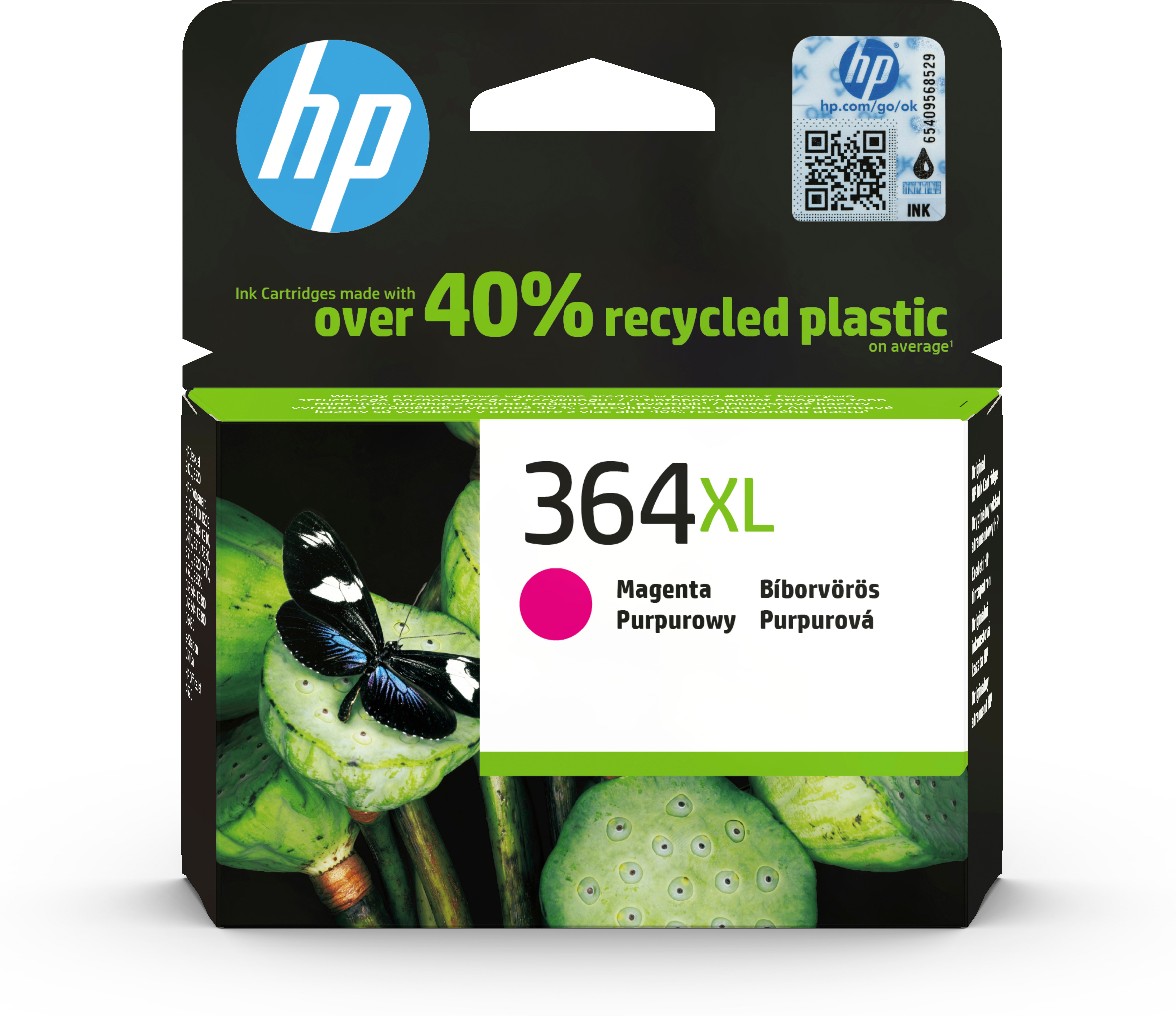 Inktpatroon HP 364 xl (CB324EE) 750 pagina's magenta