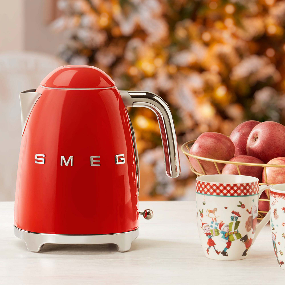 Smeg bouilloire 1,7 rouge KLF03RDEU