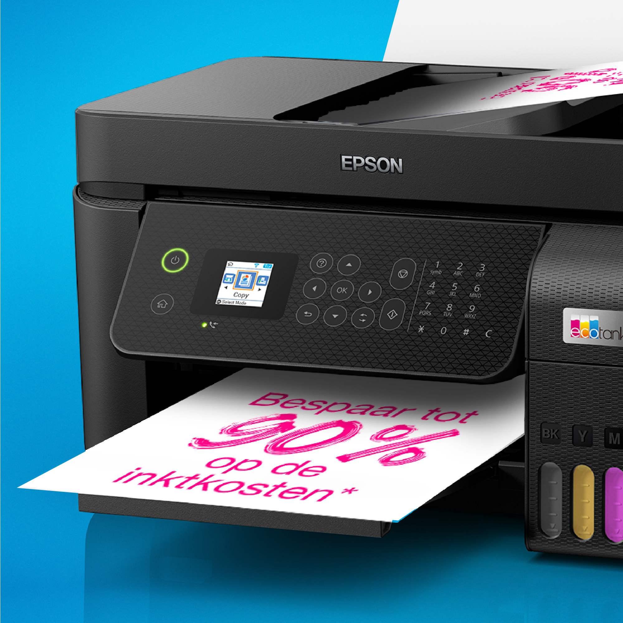 Printer Inkjet Epson Ecotank ET-4800 AIO Adf Kleur A4
