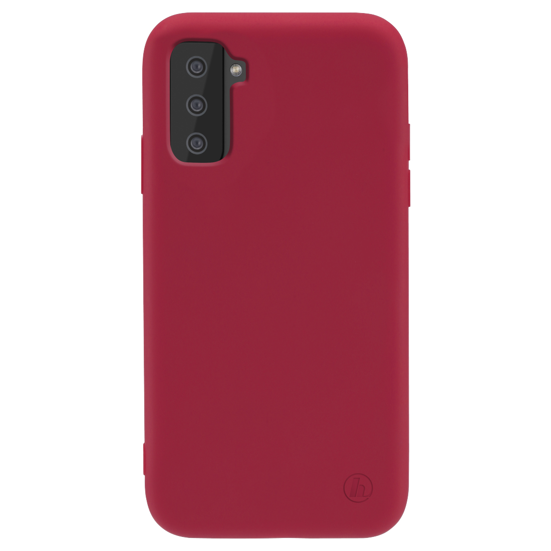 Cover  Finest Feel  voor Samsung Galaxy S21 (5G), rood