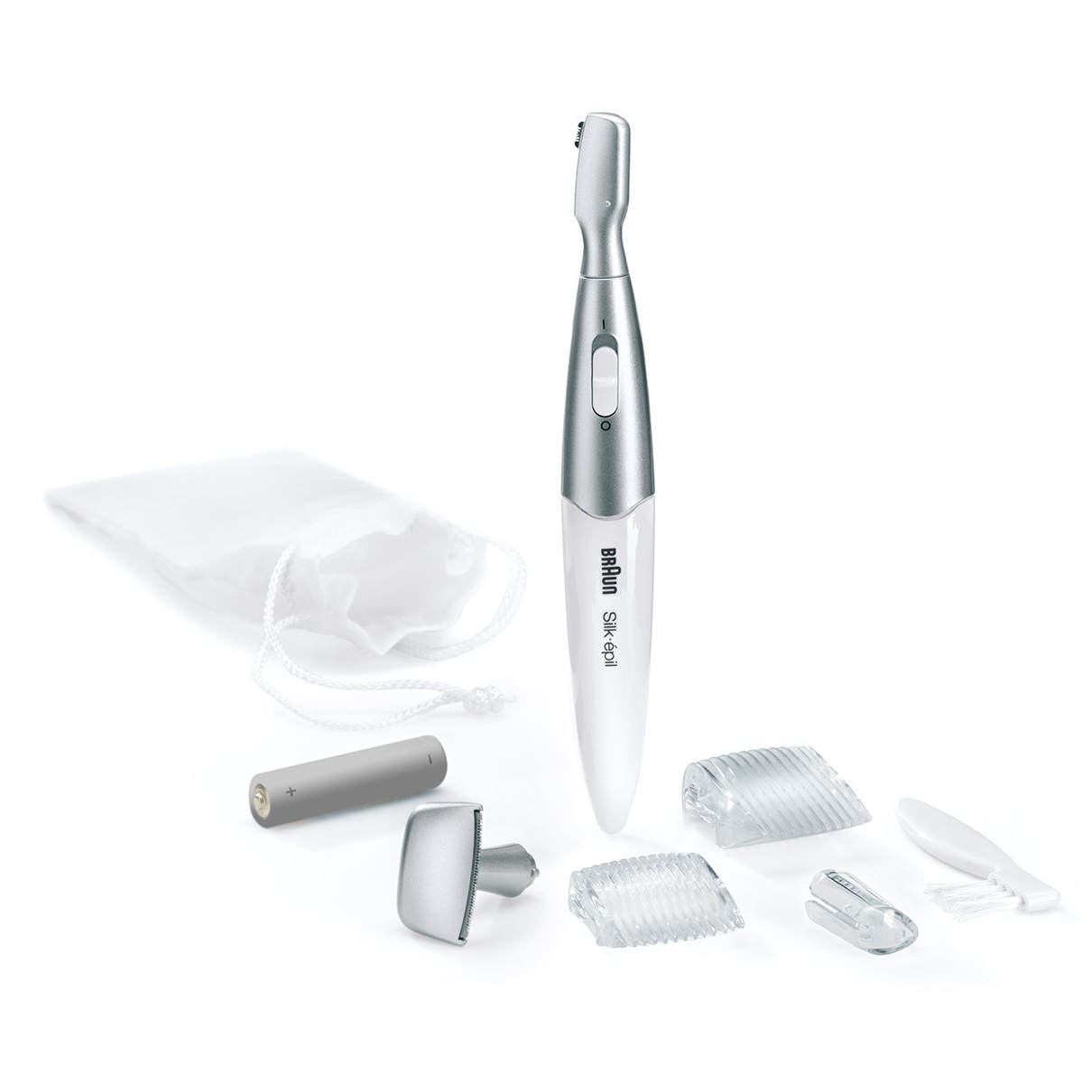 Braun Silk-épil FG 1100 Argent, Blanc