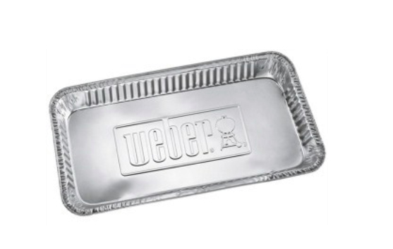 Lekbakjes WEBER 6454 Aluminium XL / (5stuks)