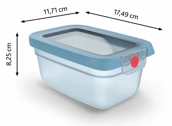 Vershouddoos TEFAL N1210410 OneClick / 0.75L / kunststof 