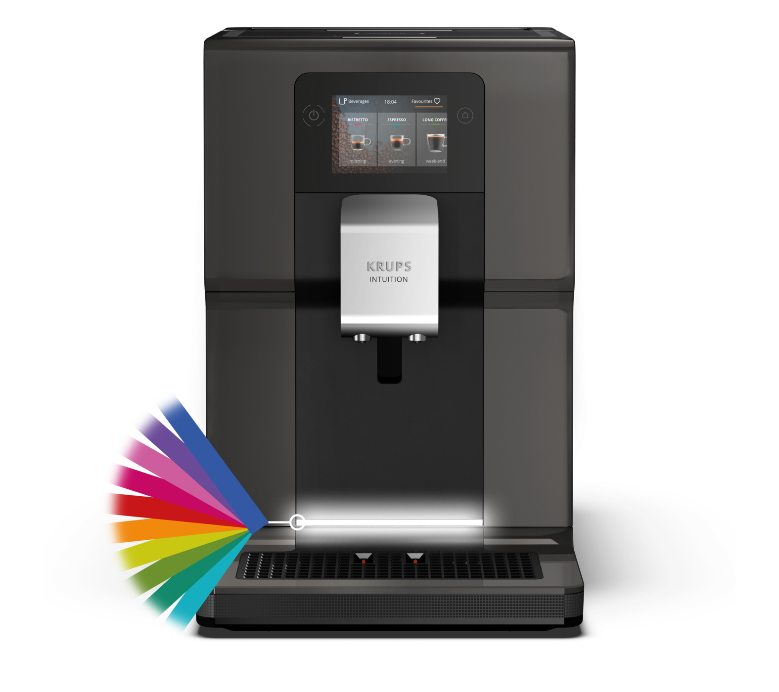 Espresso KRUPS EA872B10 Intuition Preference Black