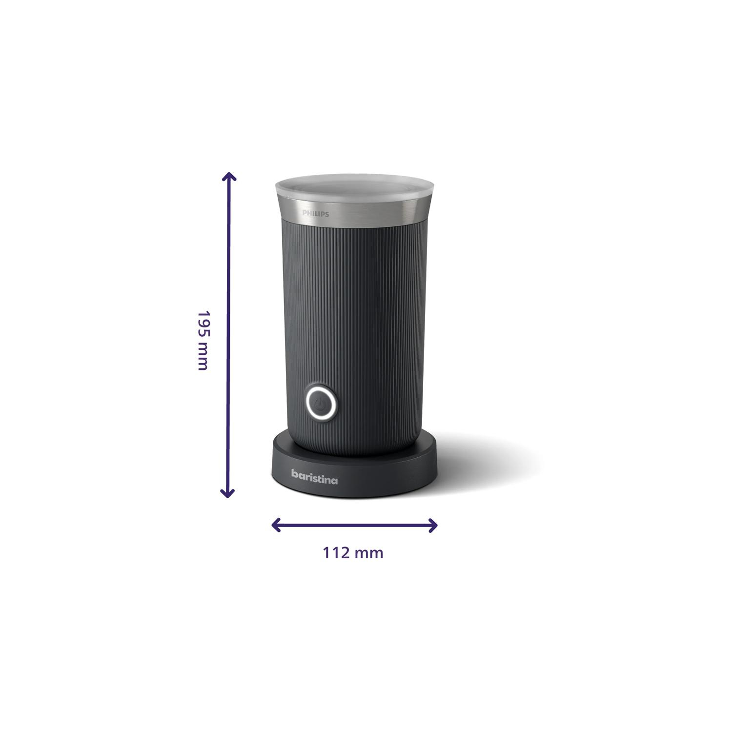 Philips Baristina Milk Frother Black Grey BAR311/60