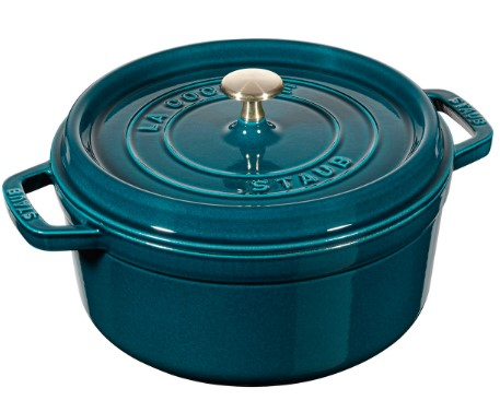 Staub cocotte rond 28 cm la mer 1102837
