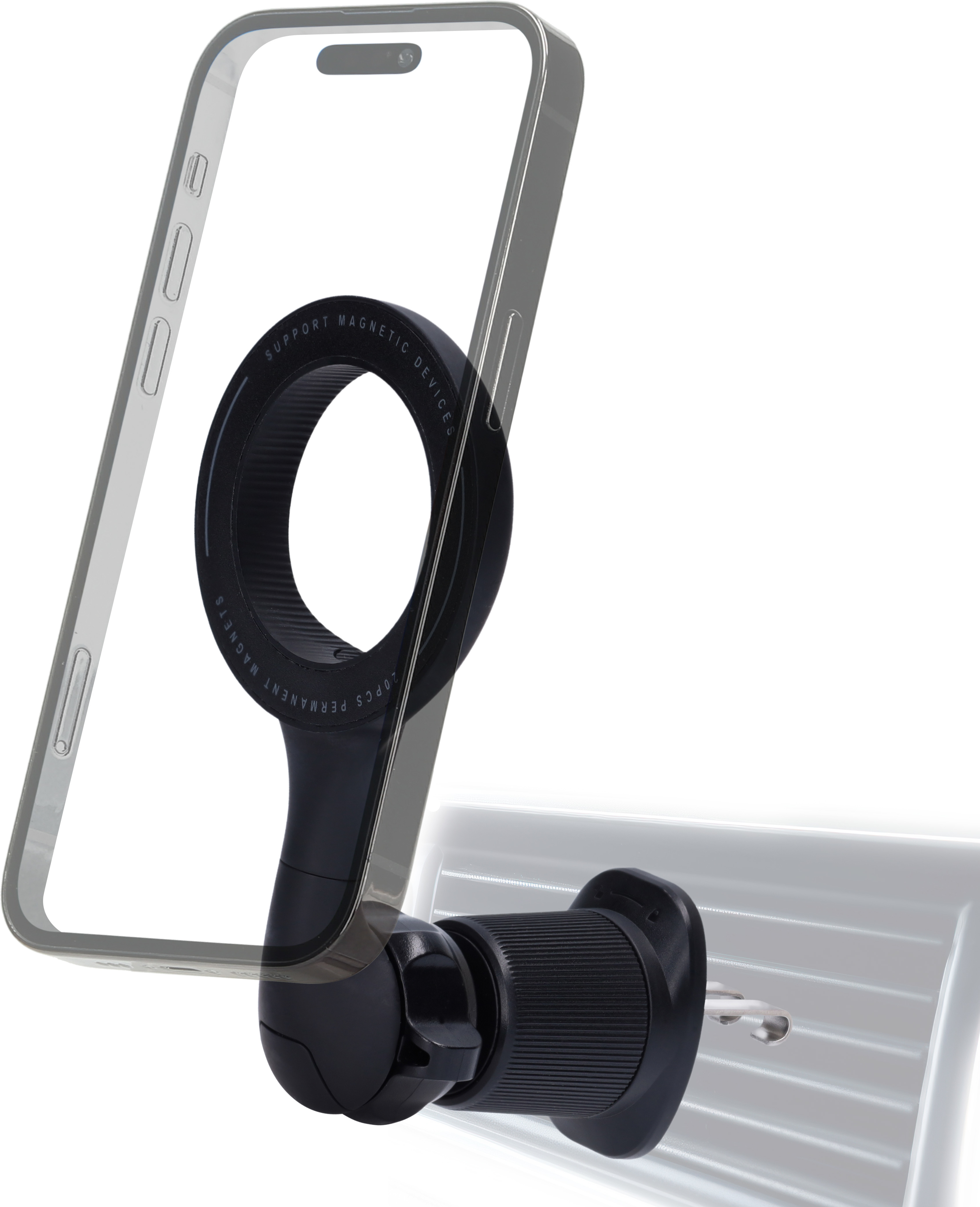 Mobiparts Magnetic Air Vent Holder Black