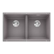 Spoelbak BLANCO 523576 Subline350/350-U Silgranit Alumetalic