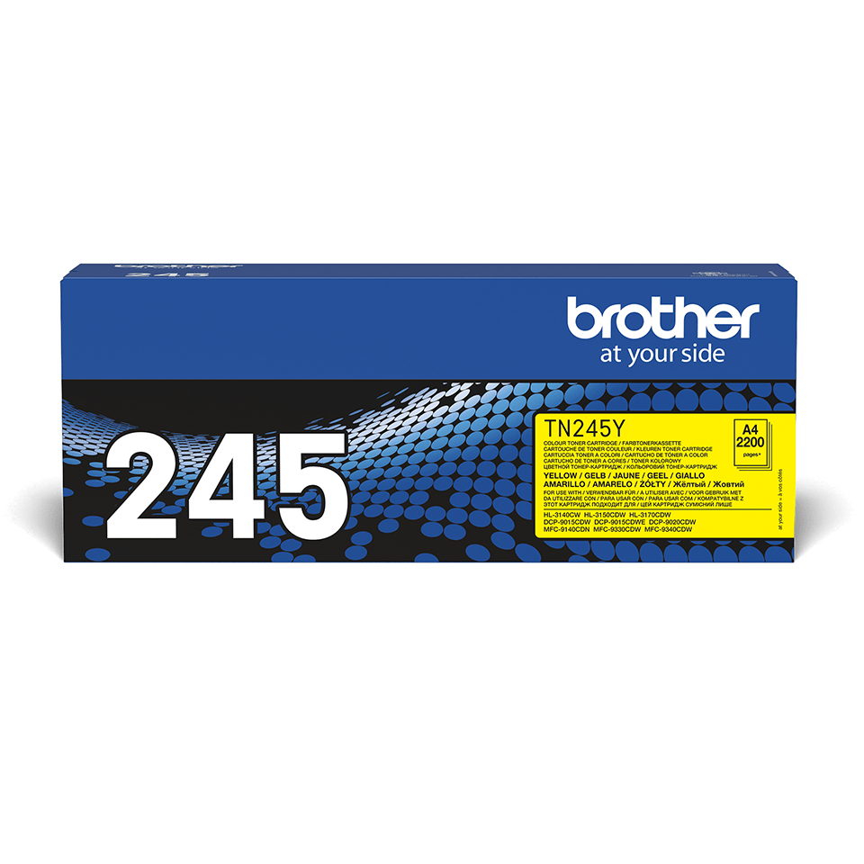 Toner BROTHER TN-245Y 2200 pagina's Geel