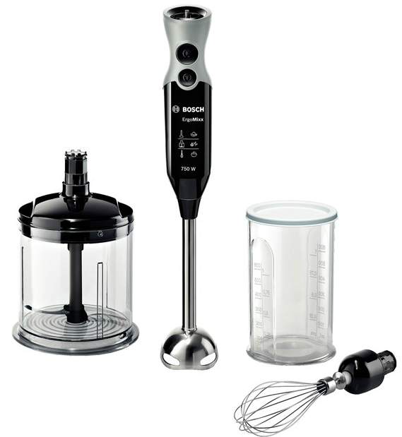 Bosch MSM67160 blender Mélangeur par immersion 750 W Noir, Gris