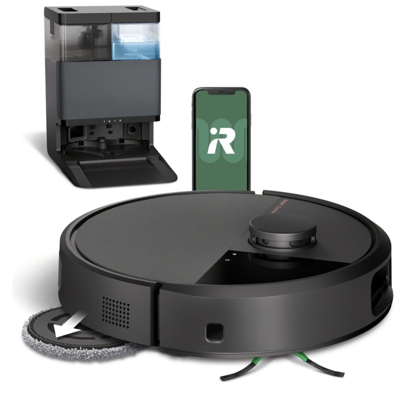 Robotstofzuiger IROBOT 505 Roomba / Combo Plus / Autowash-dock / zwart