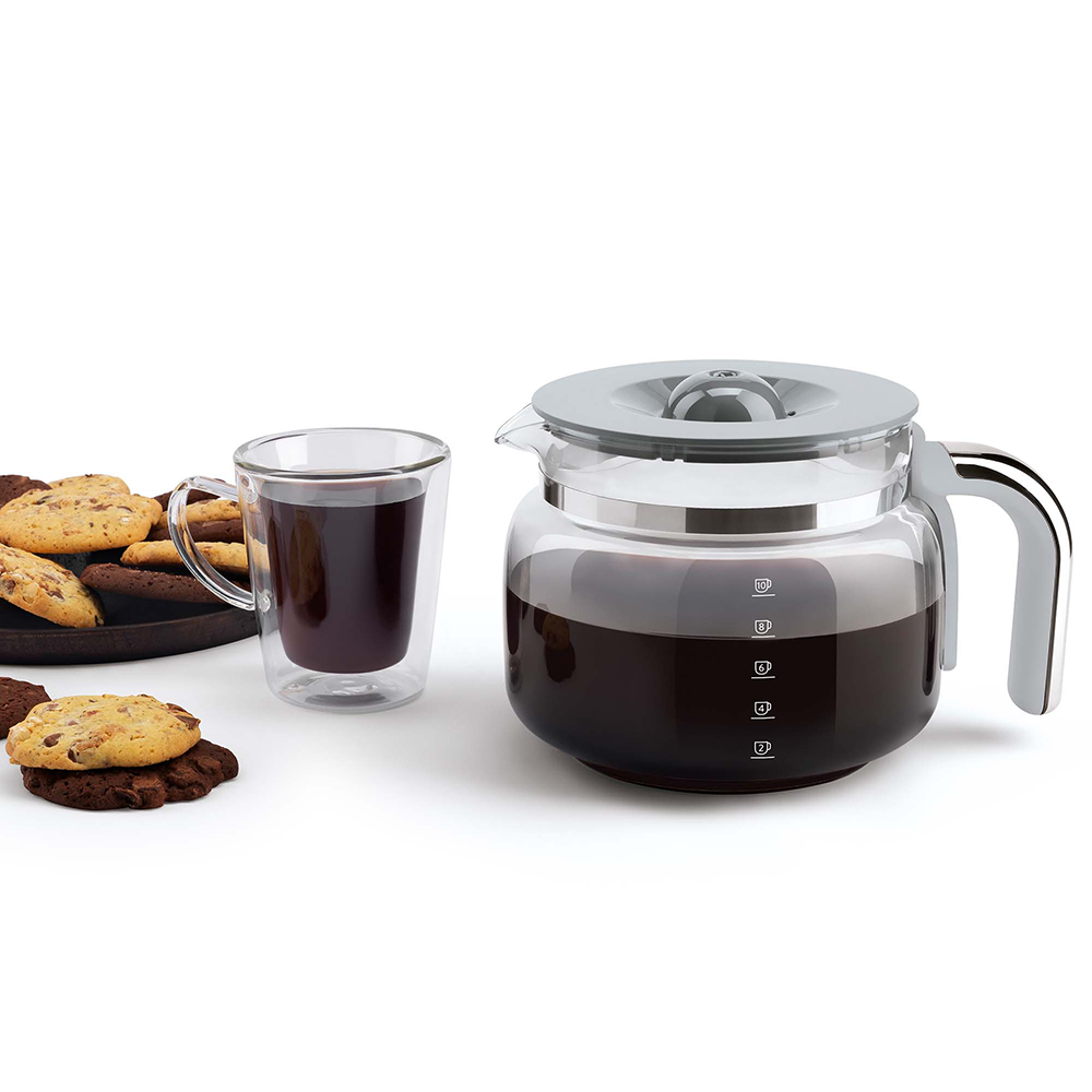 Koffiezet SMEG DCF02BLEU zwart