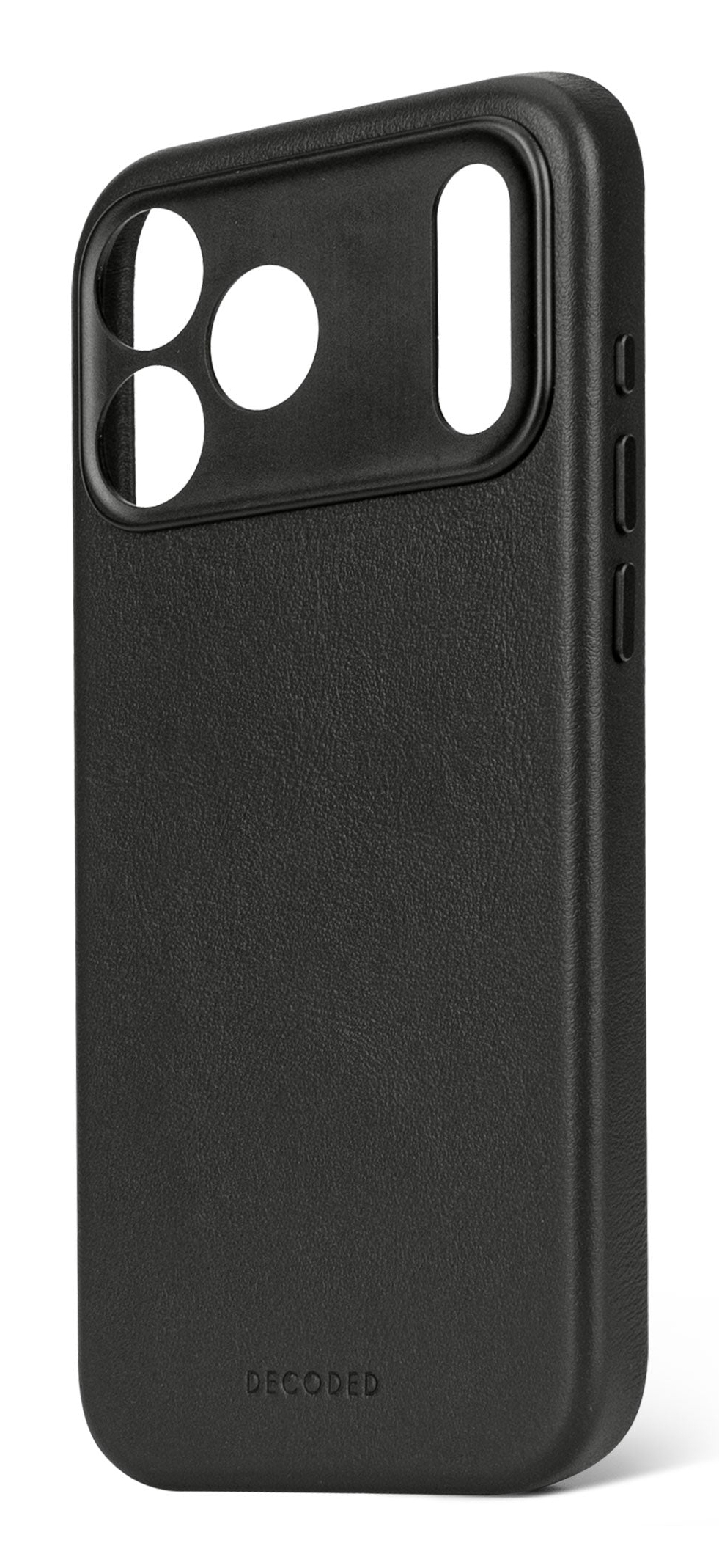 Decoded Leather Backcover Apple iPhone 17 Pro Black