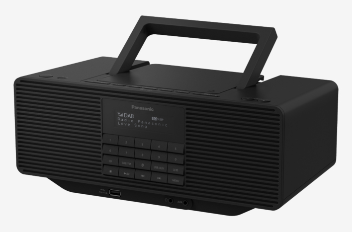R/CD-speler PANASONIC RX-D70BTEG-K zwart