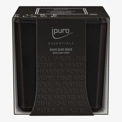Geurkaars IPURO 26IFC1629 Essentials Pure Black 125gr