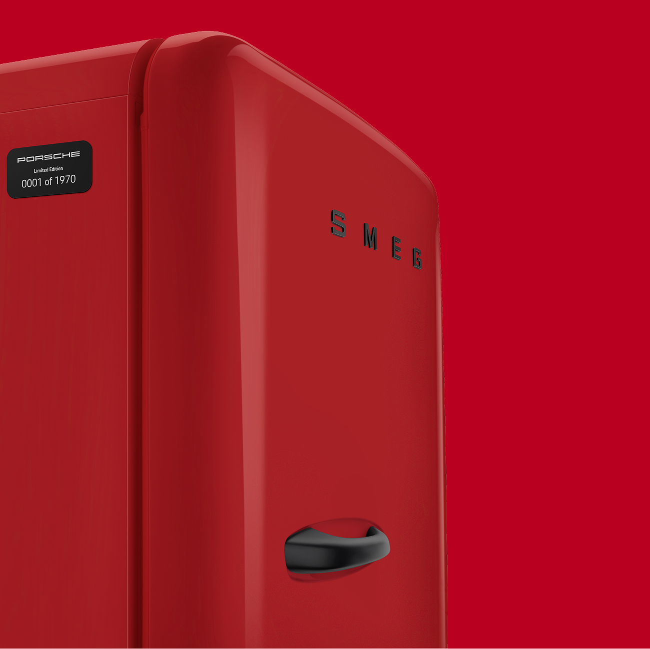 Koelkast SMEG FAB28RDP9176 Porsche Design / D / Livery Salzburg / Limited Edition