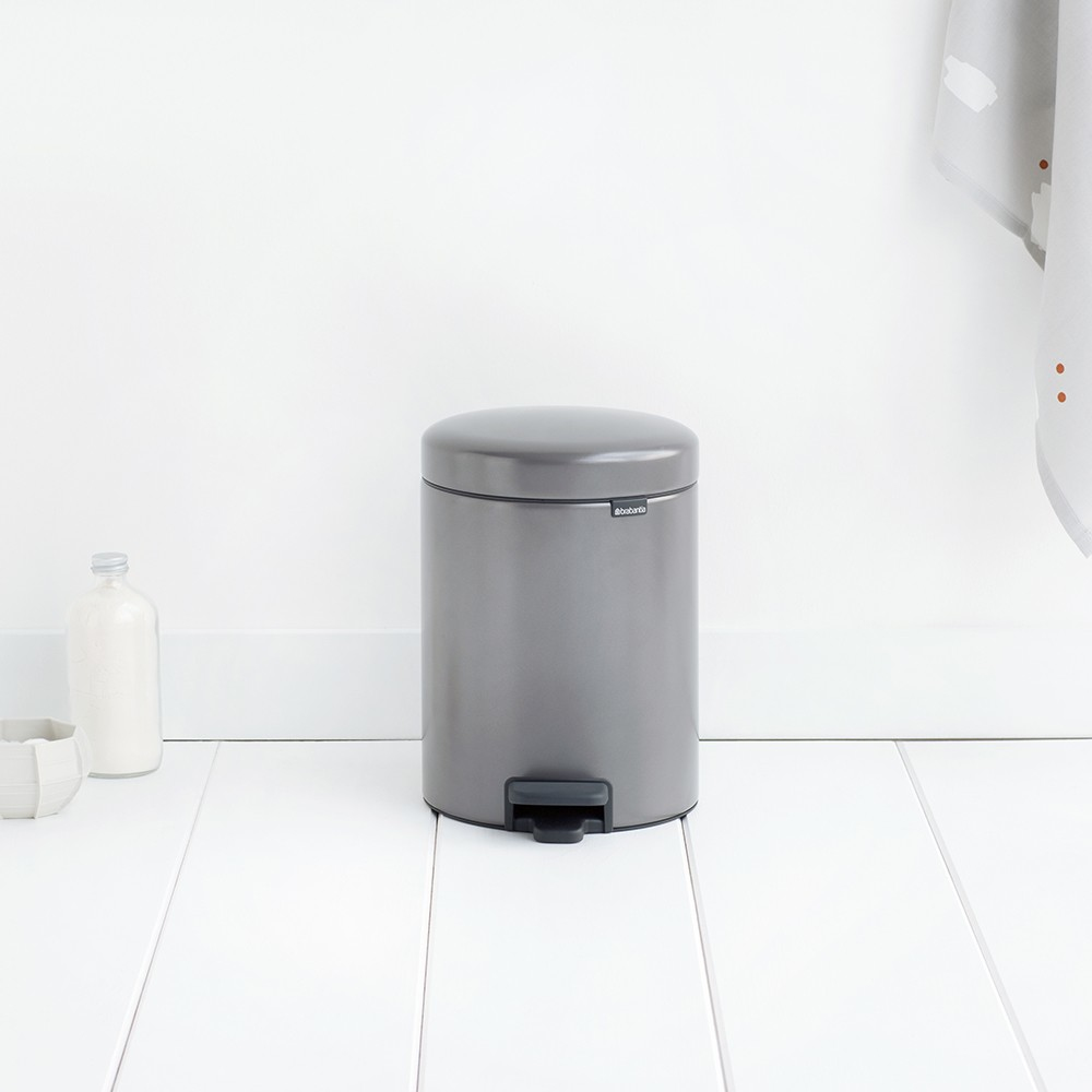 Pedaalemmer BRABANTIA 112683 NewIcon / 5L / Platinum