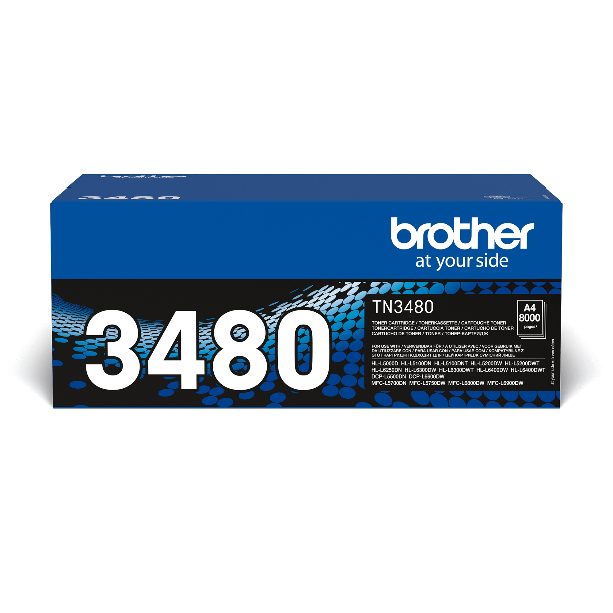 Toner BROTHER TN-3480 8.000 pagina's