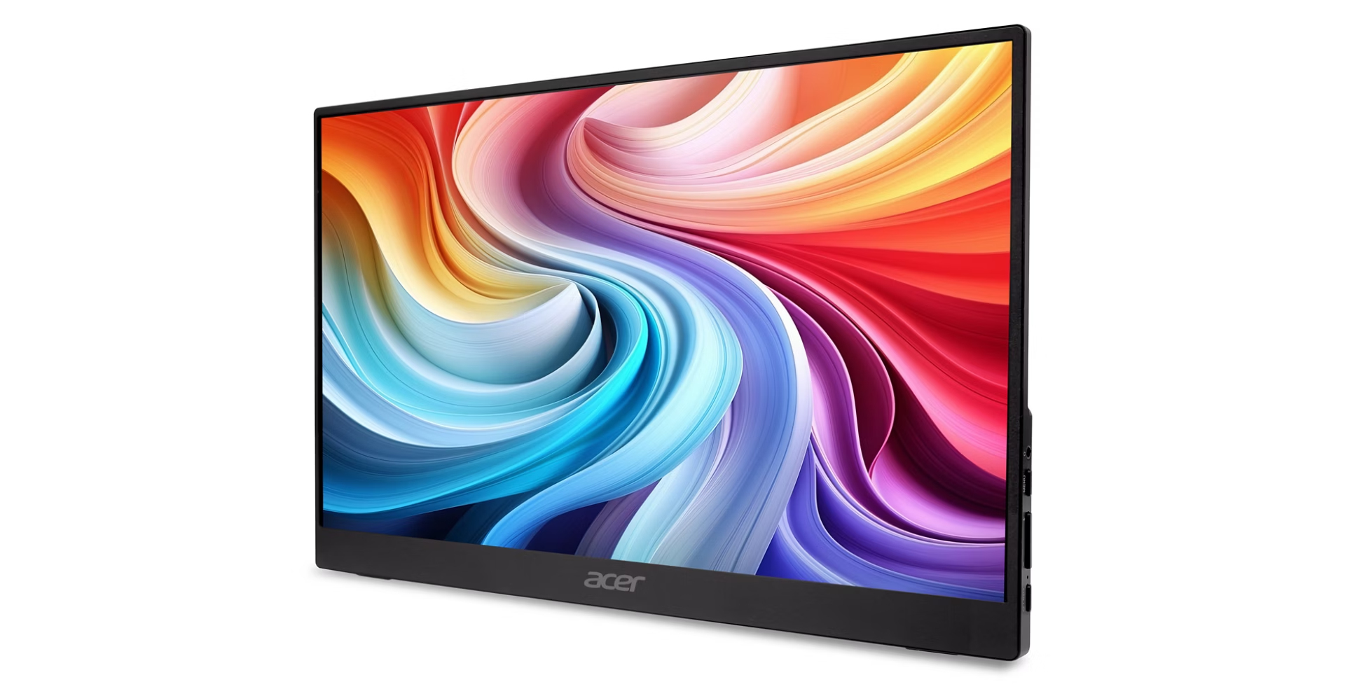 Acer PM161QB1bmiuux Moniteur portable Noir 39,6 cm (15.6") 1920 x 1080 pixels