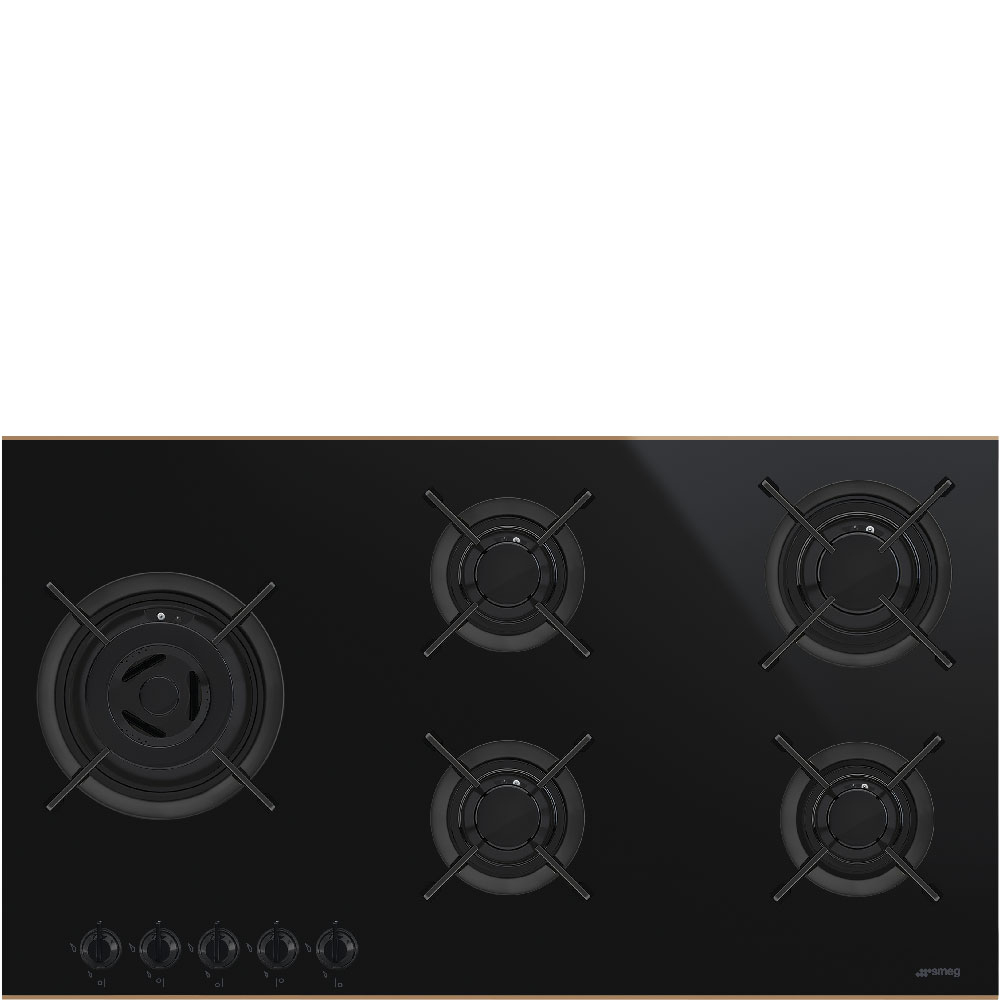 Gaskookplaat SMEG PV695LCNR / 90cm