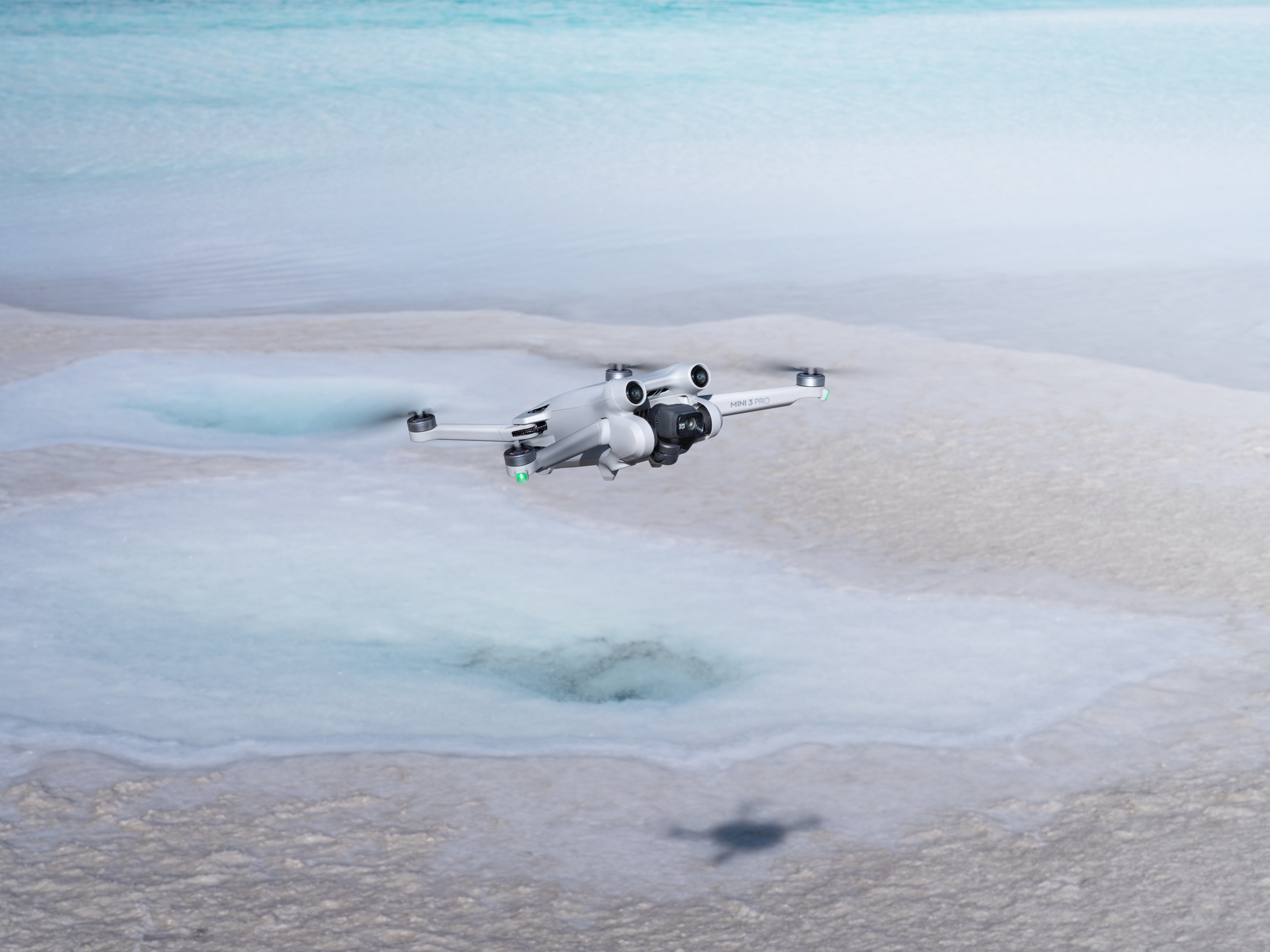 DJI Mini 3 Pro (RC-N1) 4 propellers Octocopter 48 MP 3840 x 2160 Pixels 2453 mAh Zwart, Wit