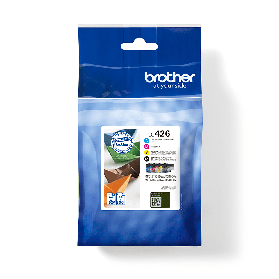 Inktpatroon BROTHER LC-426VAL CMYK