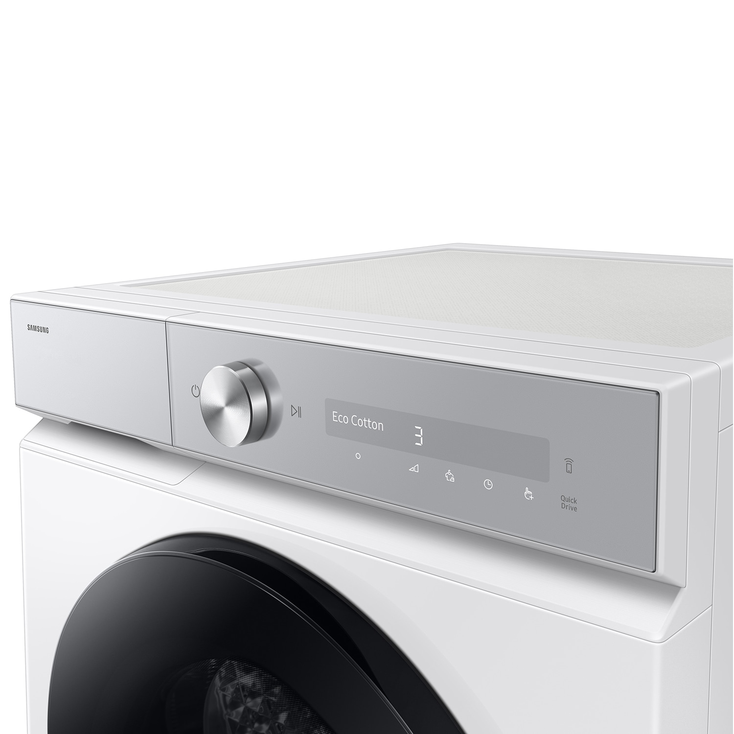 Samsung Series 8 Sèche-linge Blanc Pompe à chaleur / Optimal Dry / AI Control / Séchage silencieux / 9kg - DV90DB8845GHU3 Classe A