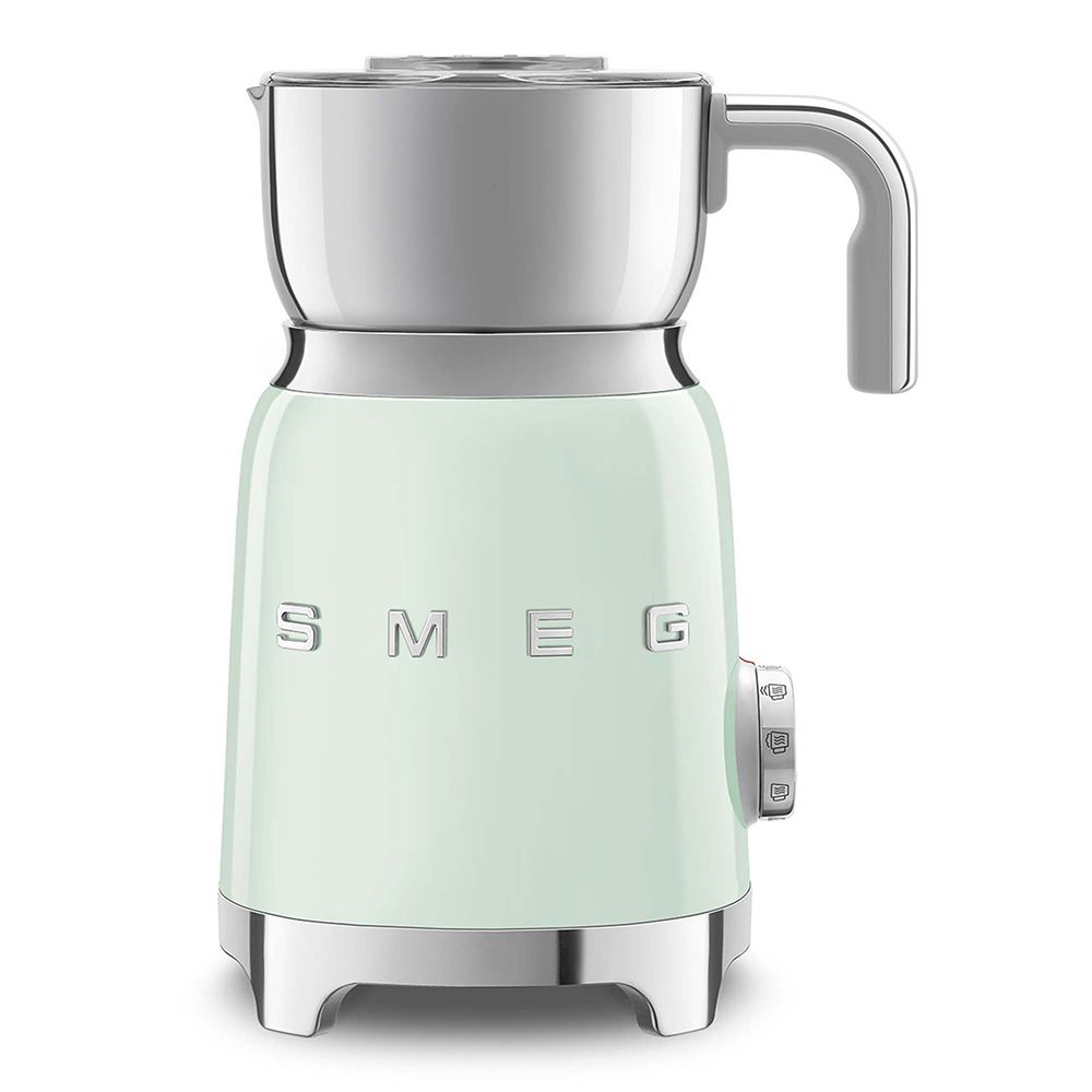 Smeg mousseur à lait vert d'eau MFF11PGEU