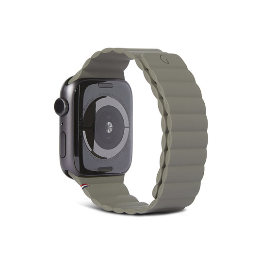 Decoded Apple watch 40mm/38mm, leather magnetic traction strap, olive