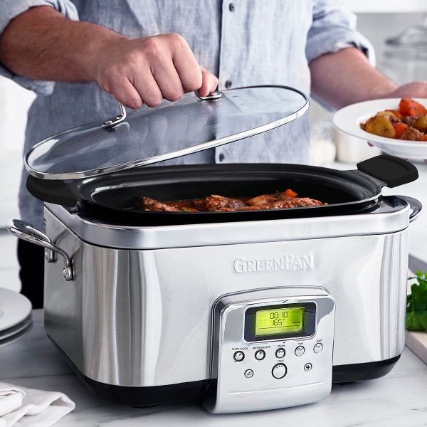 Slow cooker GREENPAN  CC005309-001Stainless Steel / 6L
