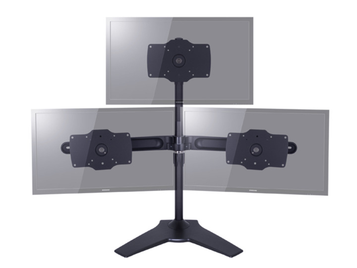 Monitorsteun MULTIBRACKETS dual stand zwart