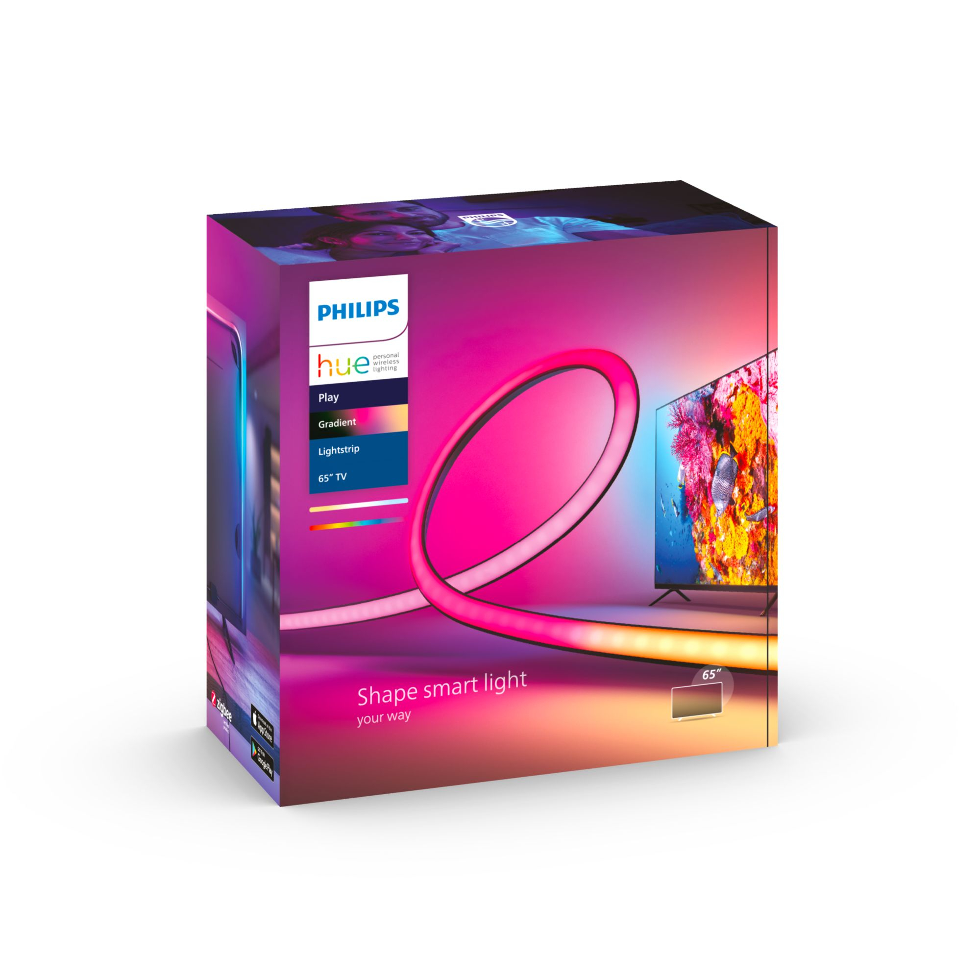 Lightstrip PHILIPS HUE Gradient TV 65"