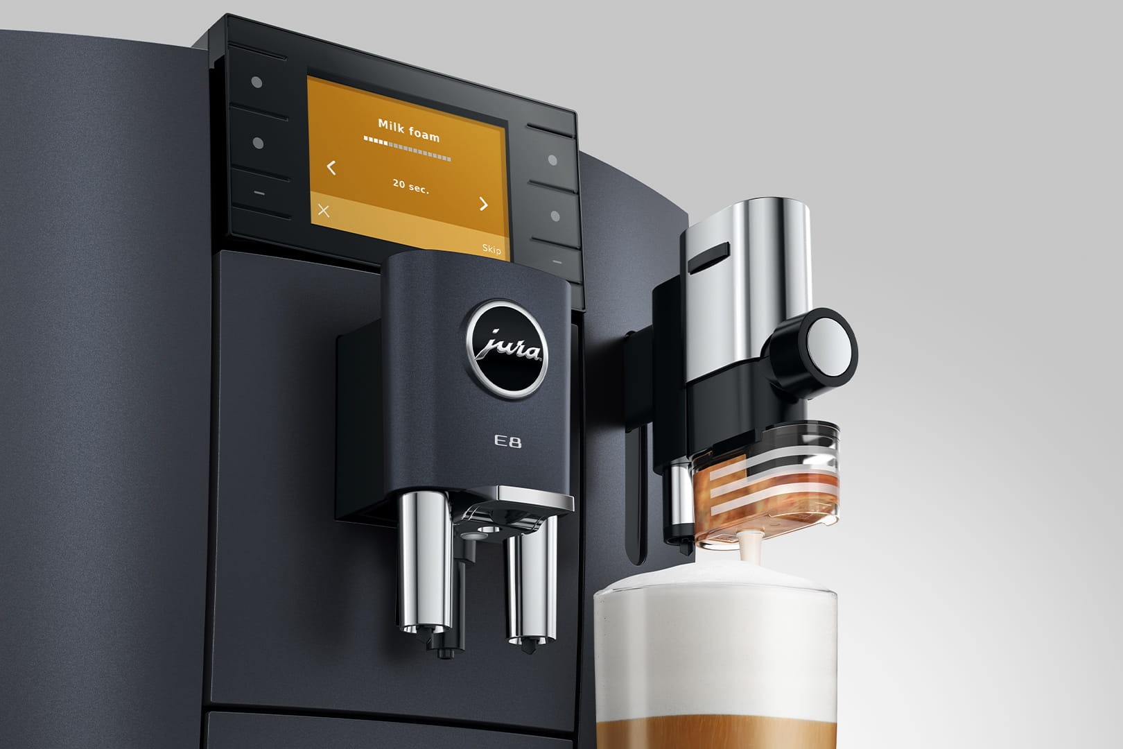 Espressotoestel JURA 15749 E8 / Cosmic Black (ED)