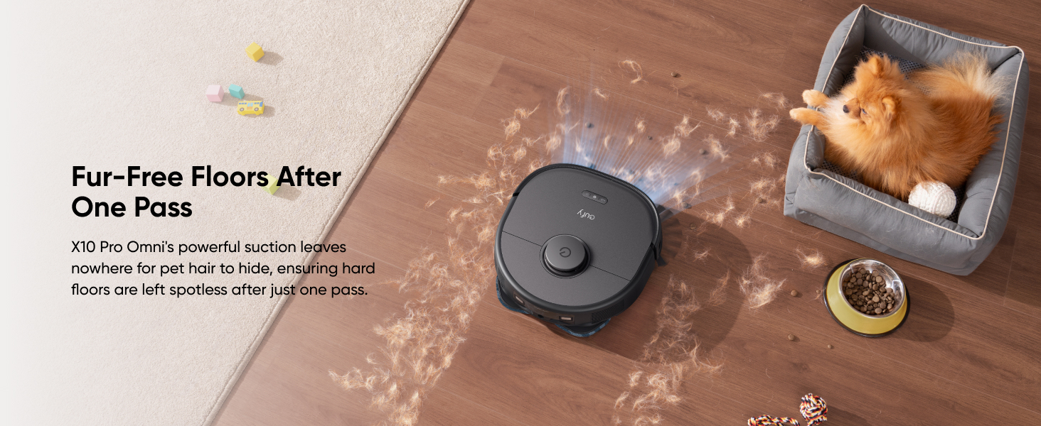 Robotstofzuiger EUFY T2351G11 X10 Pro Omni