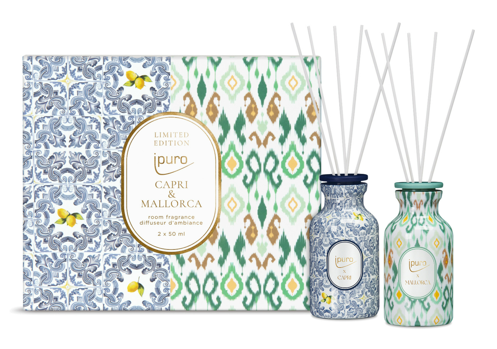 Diffuser IPURO 26IPU2154 LimitedEdition Capri & Mallorc 2x50