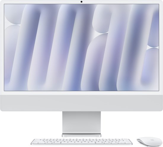 Apple Imac 24" 2024 M4 10C-CPU / 10C-GPU 32GB 1TB - Numeriek - Silver