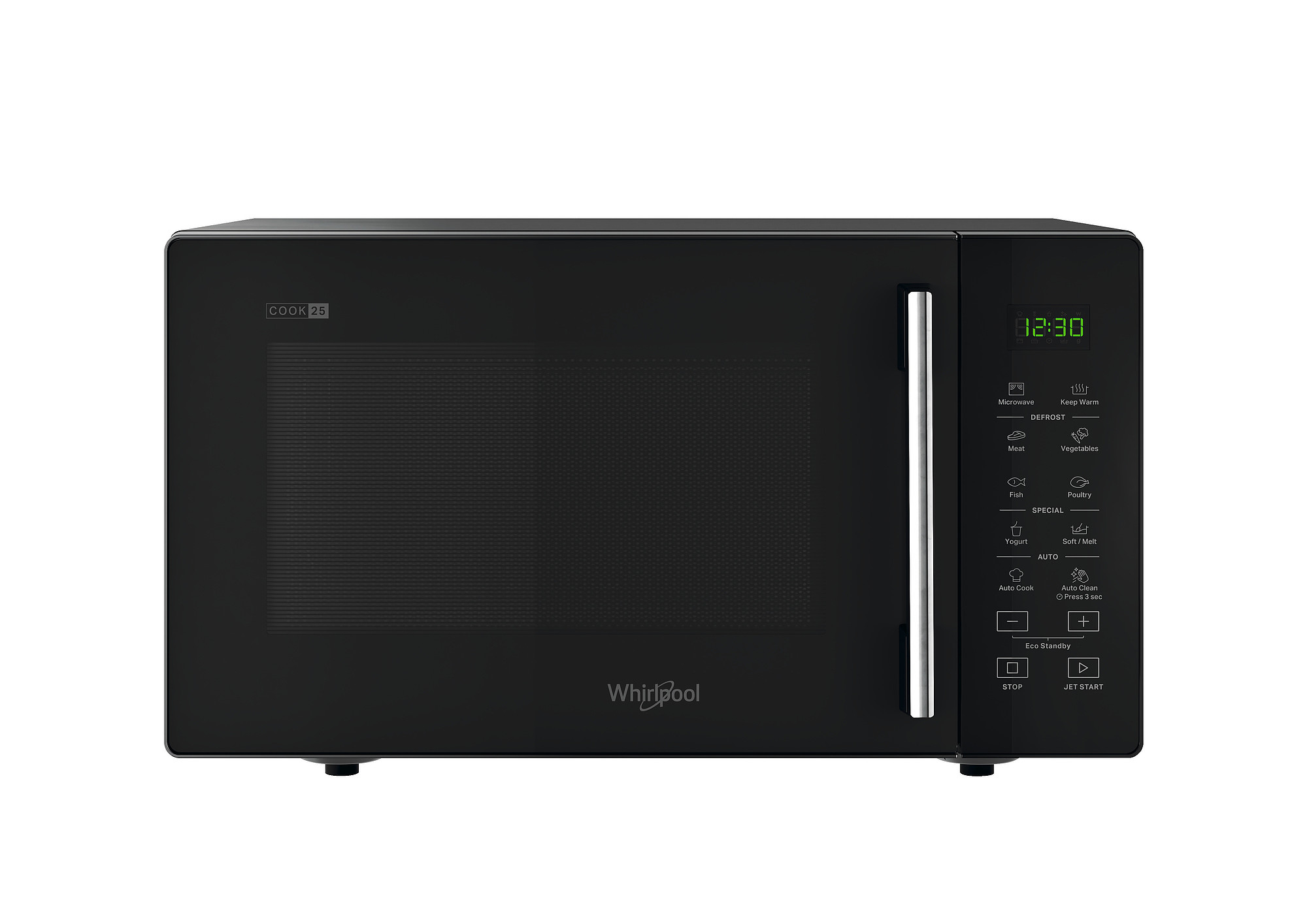 Whirlpool micro-ondes 25l noir MWP251B