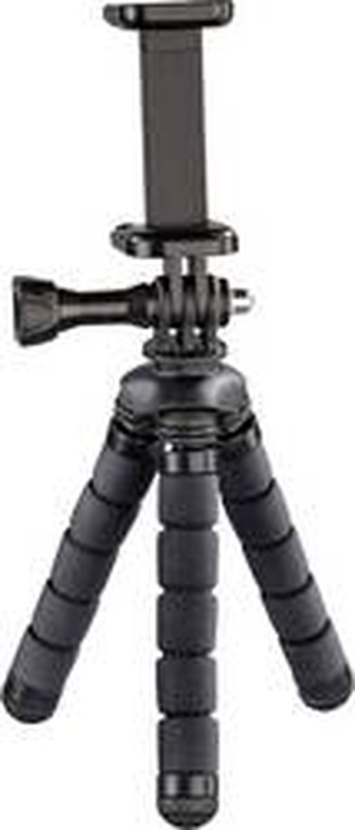 Hama Ministatief "Flex" voor smartphone en GoPro, 14 cm